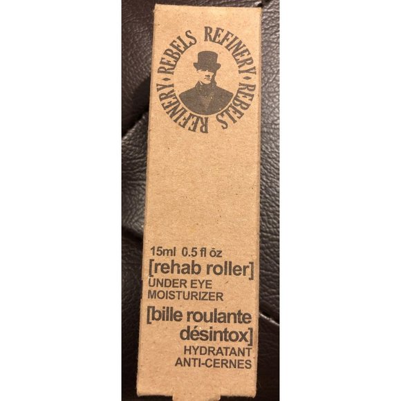 Rebels Refinery Other - Rebels Refinery .5 fl ox Rehab Roller Under Eye Moisturizer NIB, Made in USA